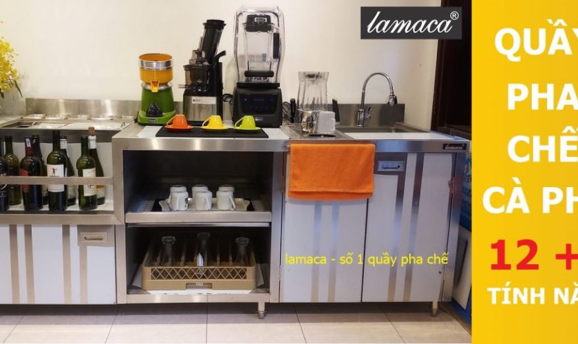 Quầy pha chế inox: Tiêu chuẩn thiết kế – kích thước – bố trí module ...